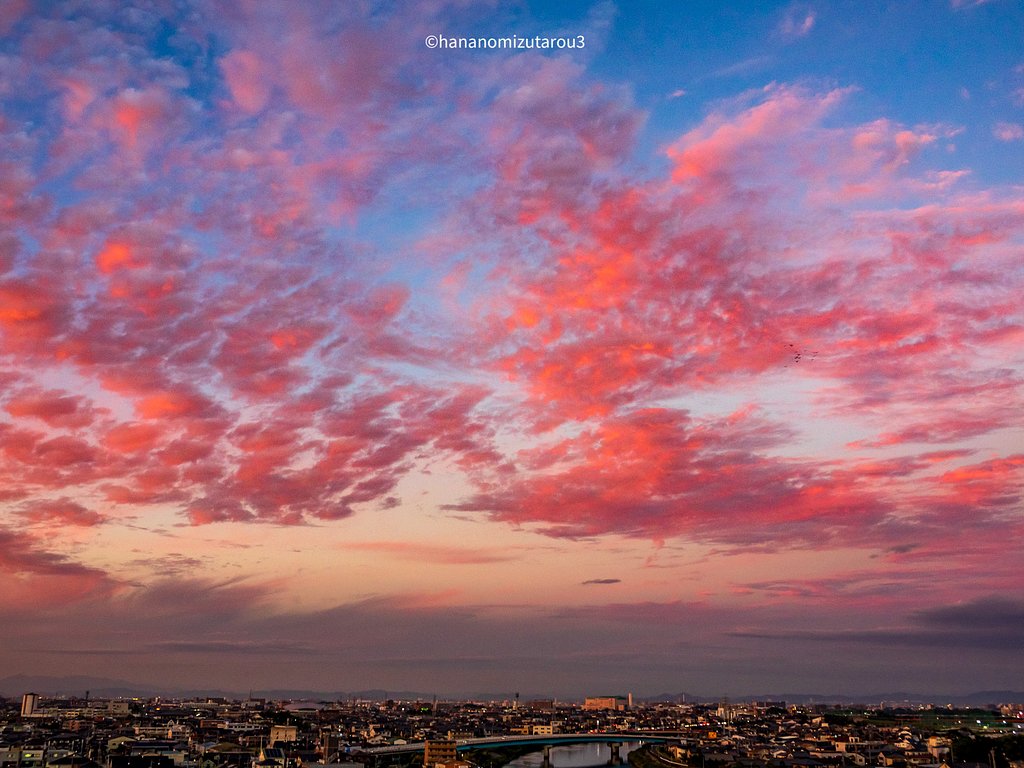 夕焼け10/14