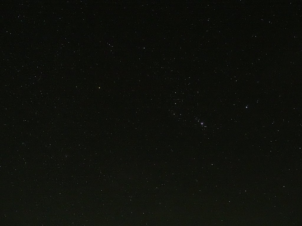 満天の星