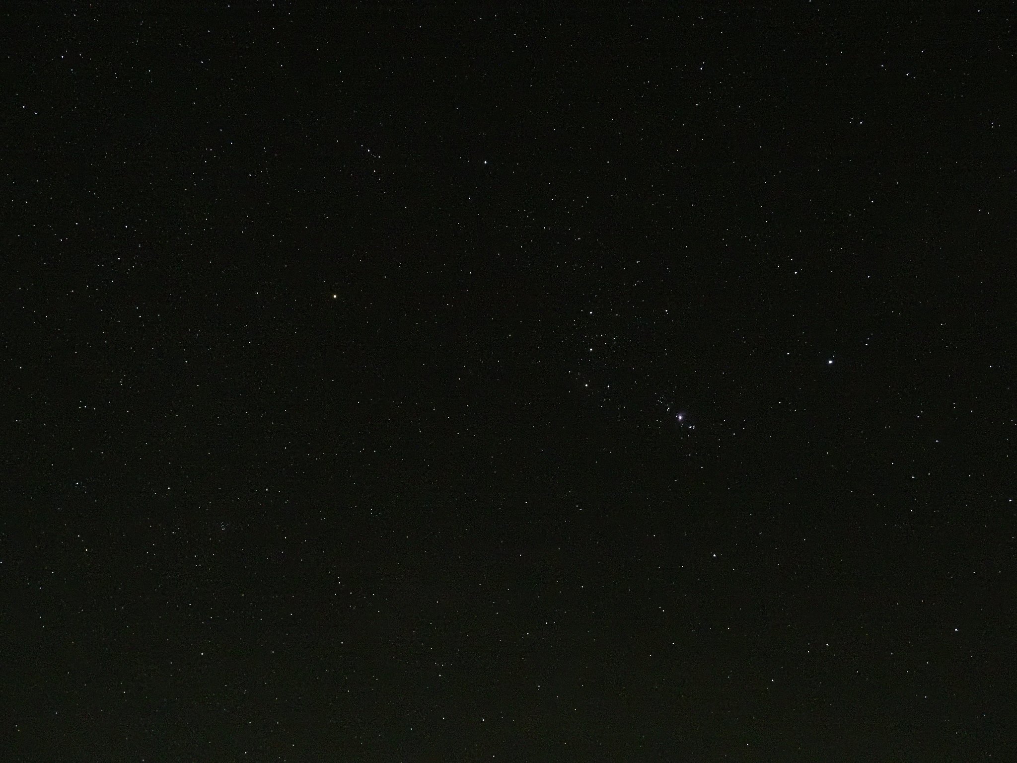 満天の星