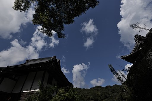 10月の空