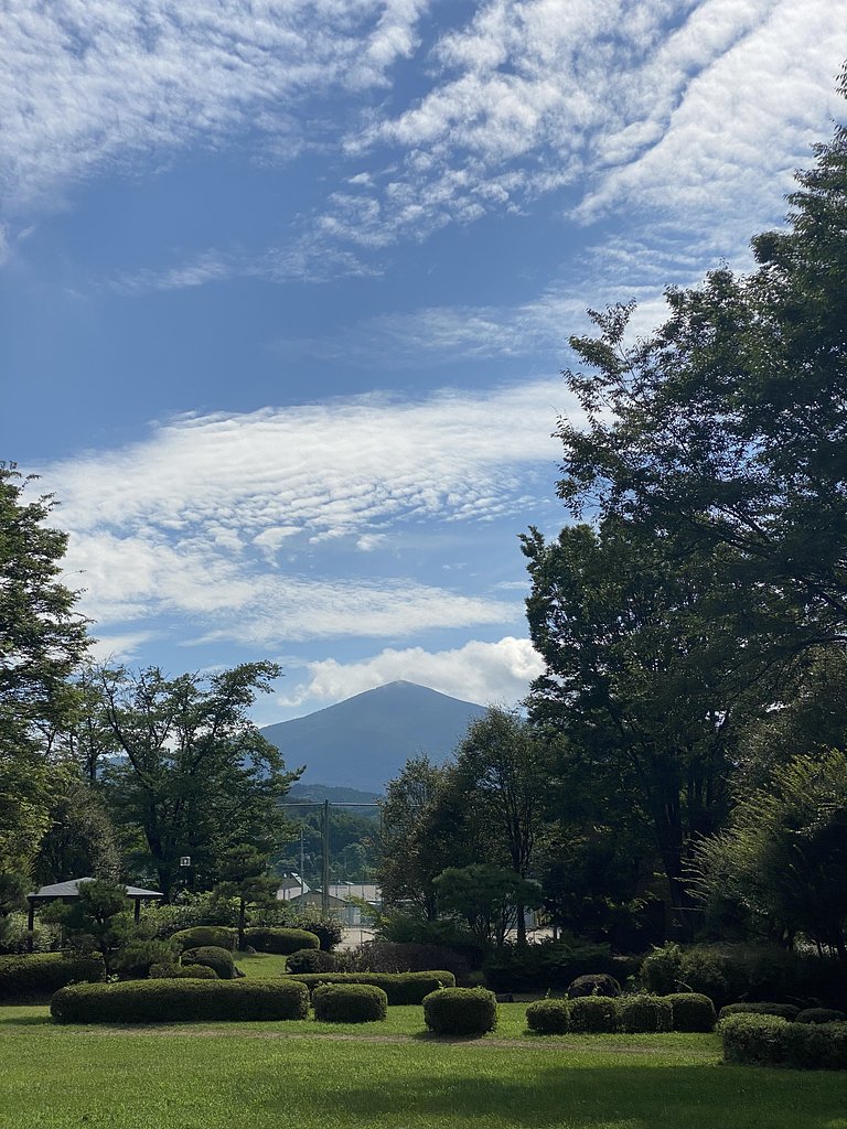 岩手の夏空