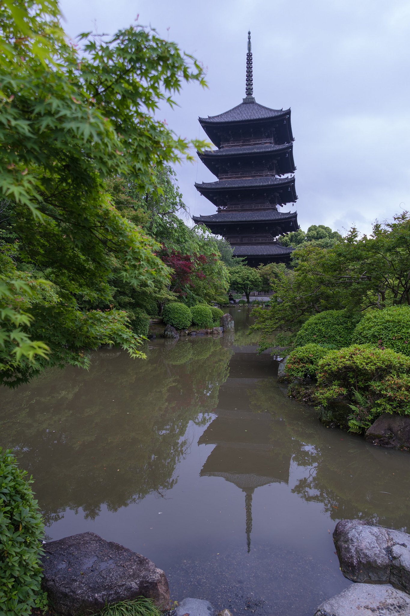 東寺、五重塔