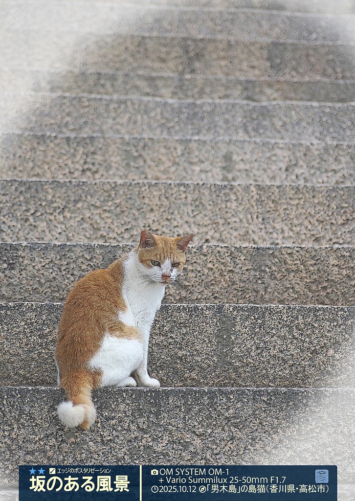 坂のある風景