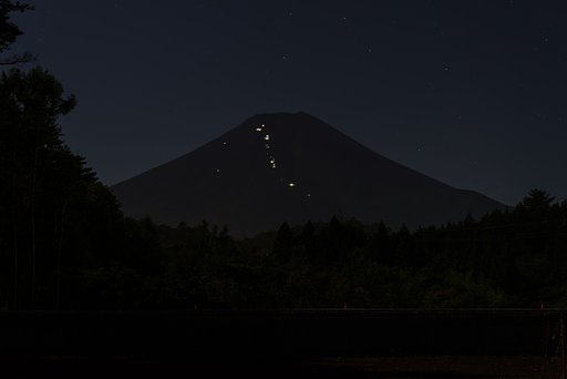 沈む、南斗六星