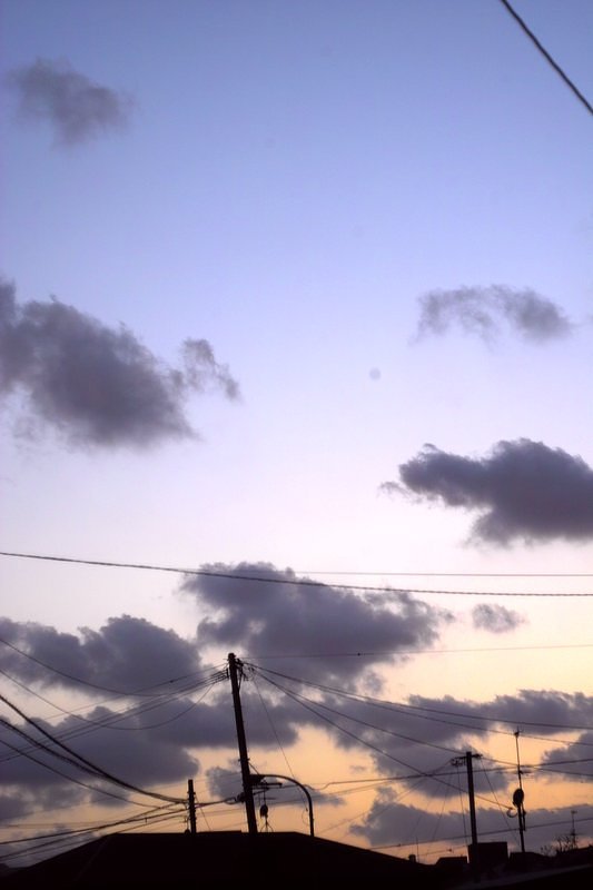 【50】帰り道の夕焼け
