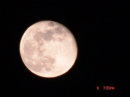 今夜の月