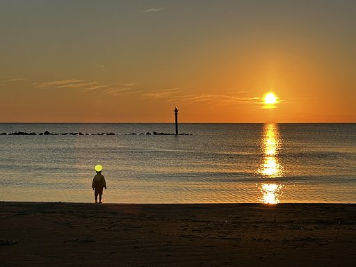 夕日ー1"