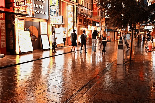 中華街を歩く２