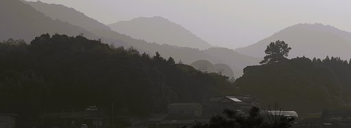 朝もや