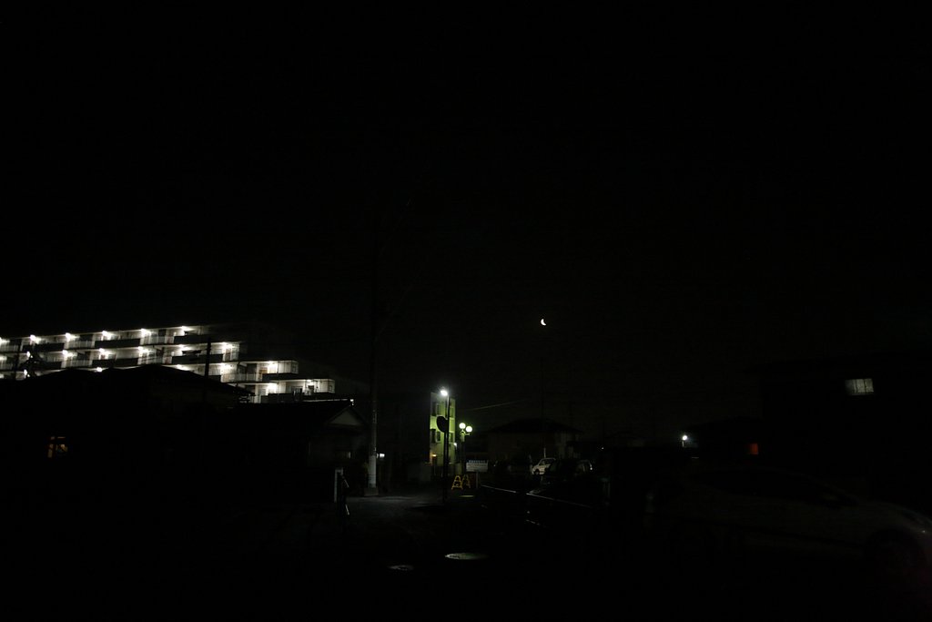 寝付けずに空