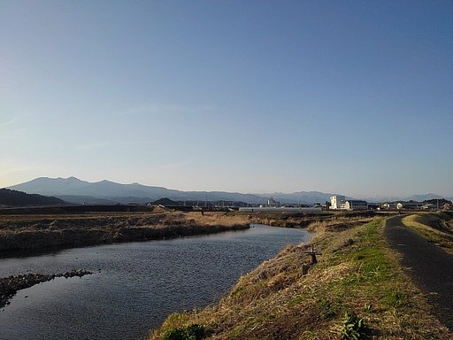 川の景色（3/26に撮影）