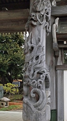 寺の門