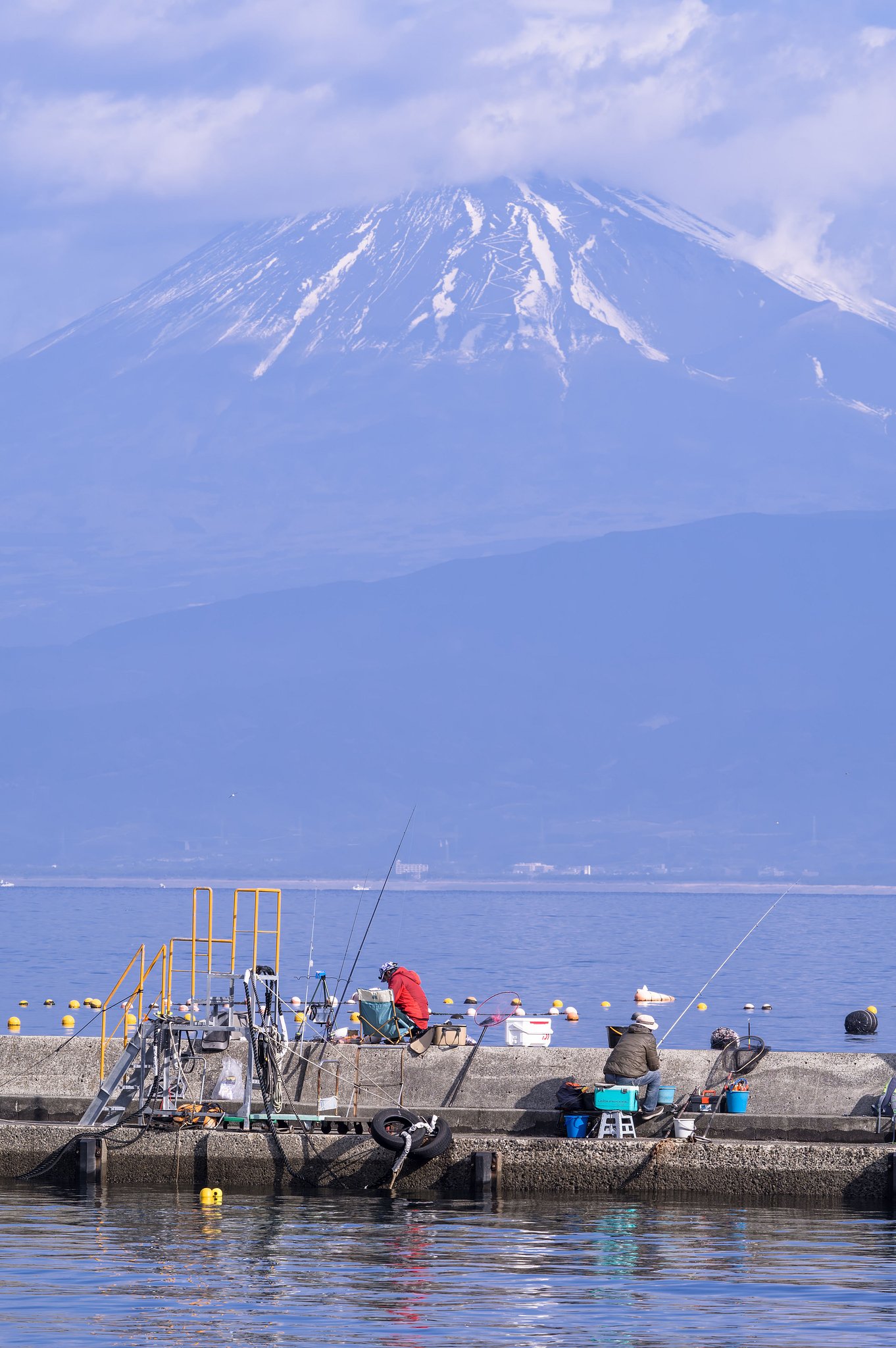 贅沢な釣り場