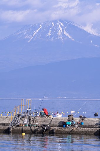 贅沢な釣り場