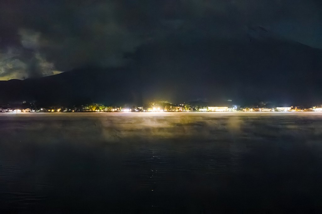 山中湖の表情