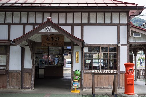 レトロな長瀞駅