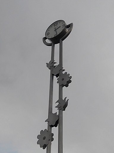 ゆうゆうパークの時計台