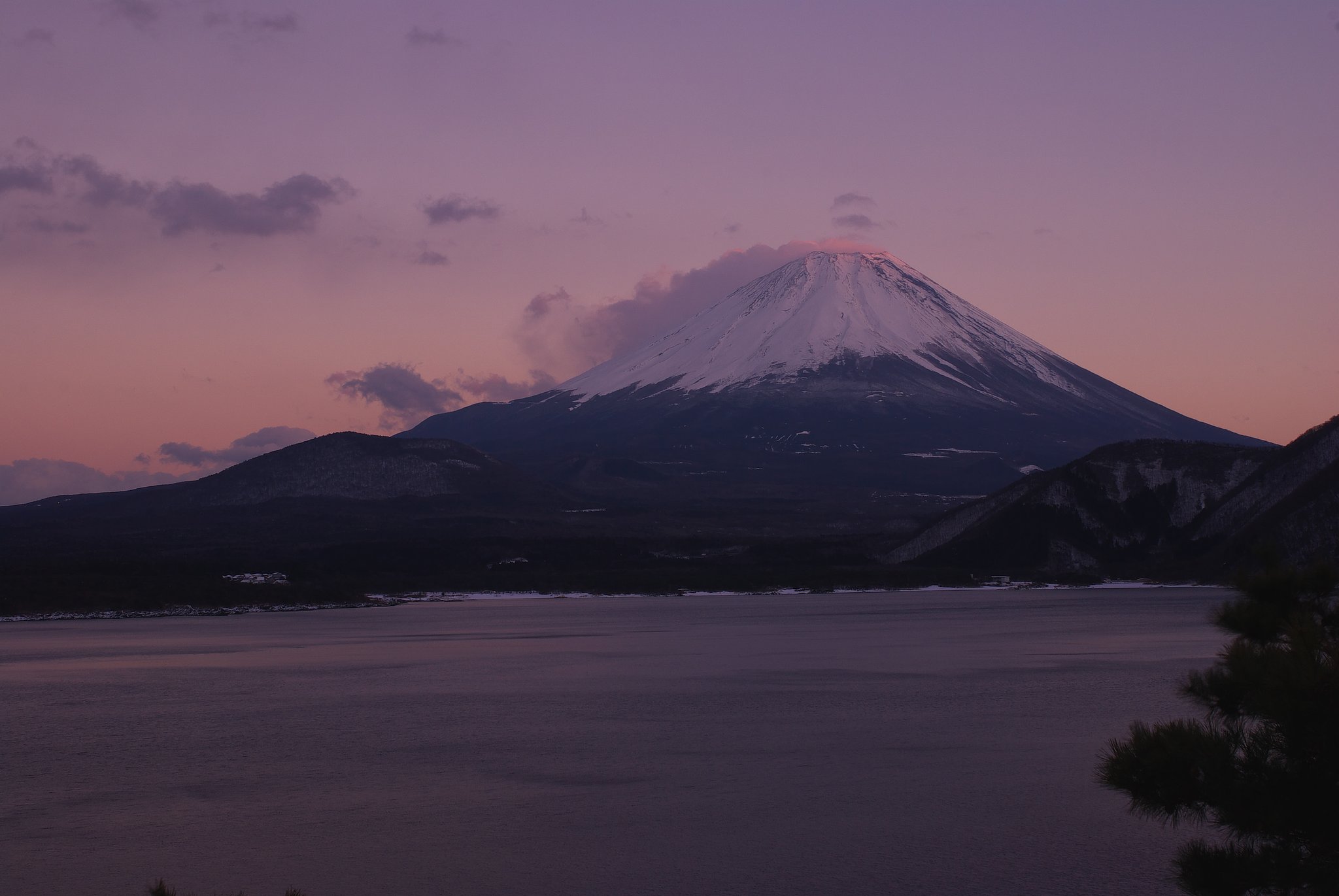 mt fujiyama（夕景）