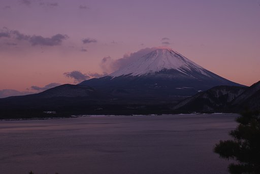 mt fujiyama（夕景）