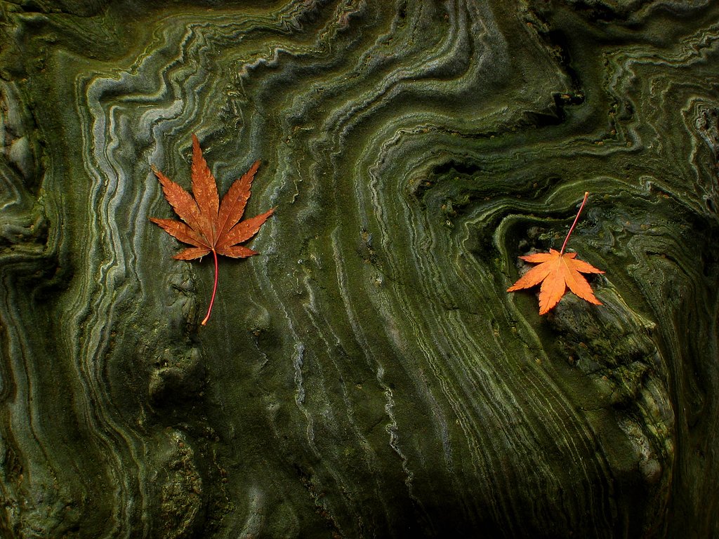 流れ岩