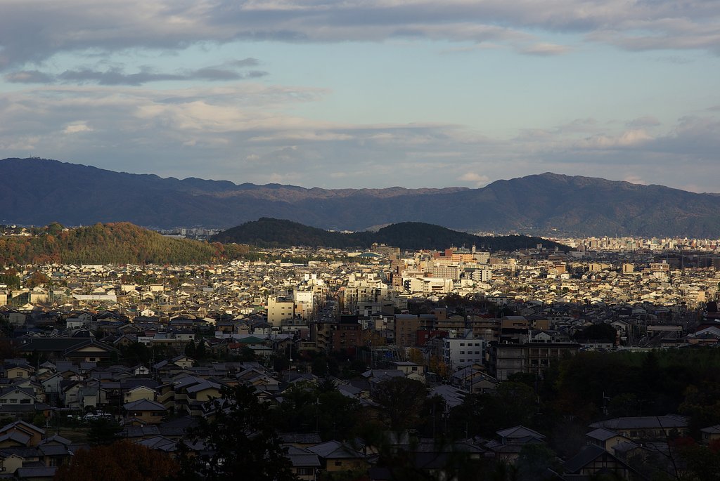 DA70mmで京都の町並み