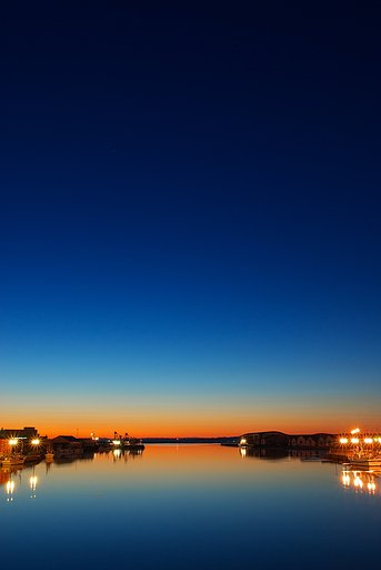 K10Dと2006年最後の夕景　釧路　幣舞（ぬさまい）橋