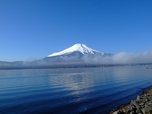 山中湖から