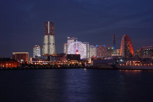 改めて、みなとみらい全灯