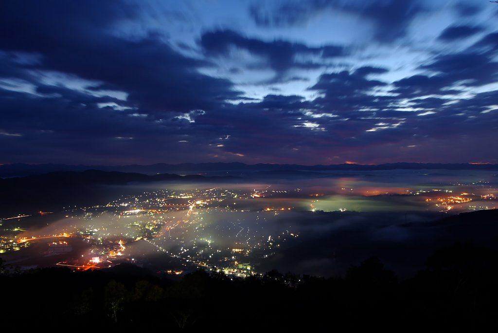 夜景＆霧