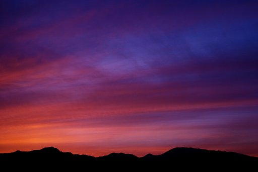 今日の夕日
