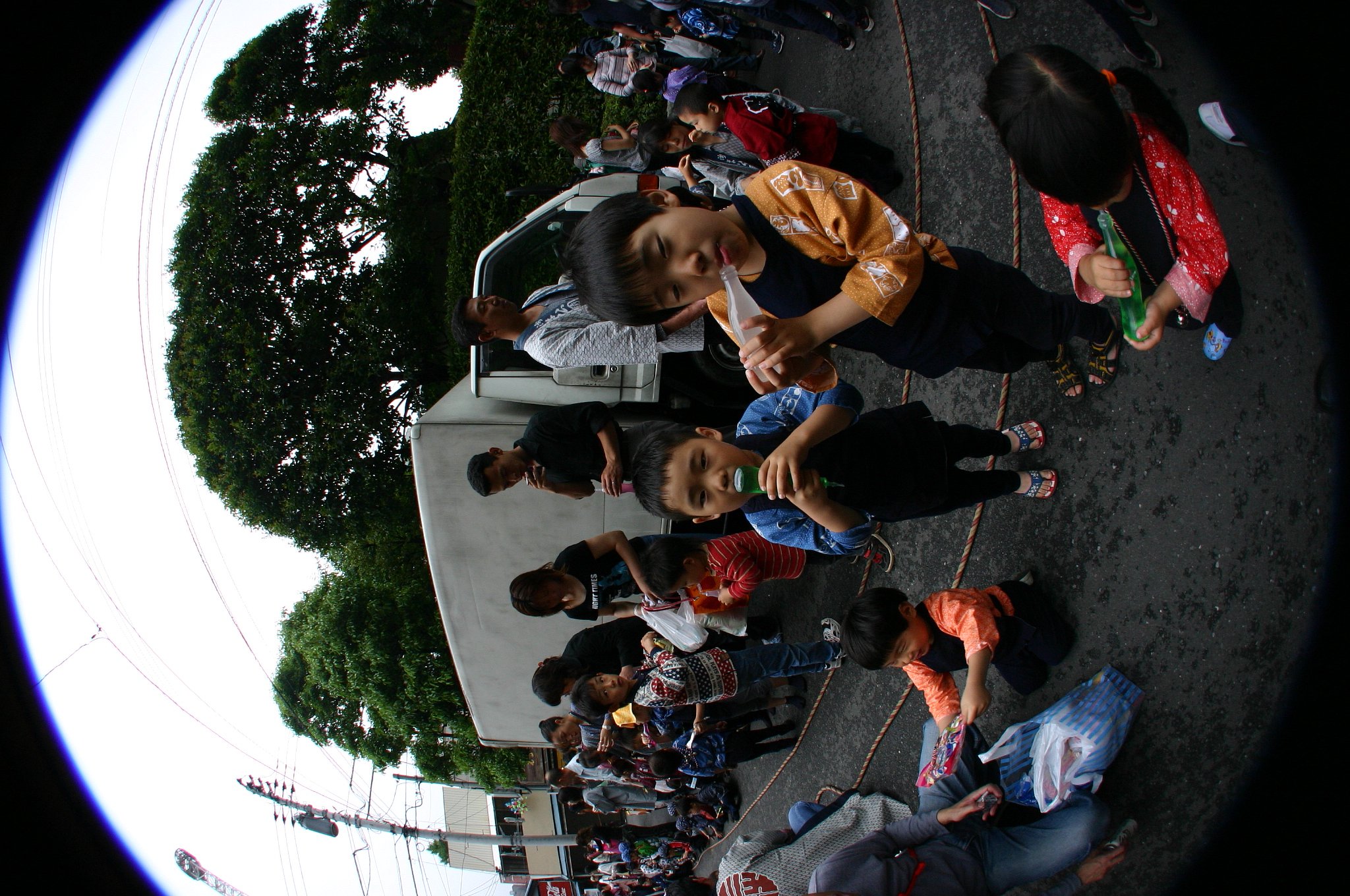 子供も祭りで
