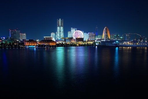 みなとみらい全館点灯