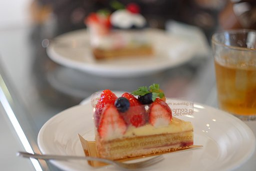 赤い果実のタルト