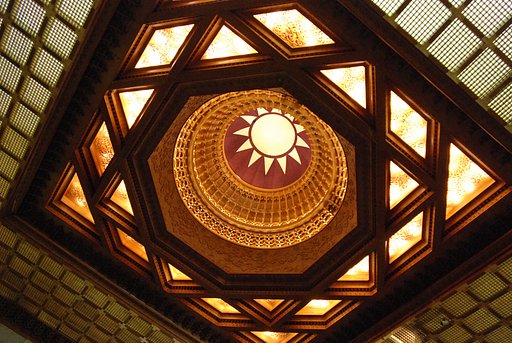 台北 中正記念堂天井