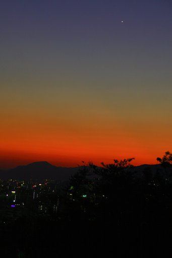 [寒]いときは金星が輝く