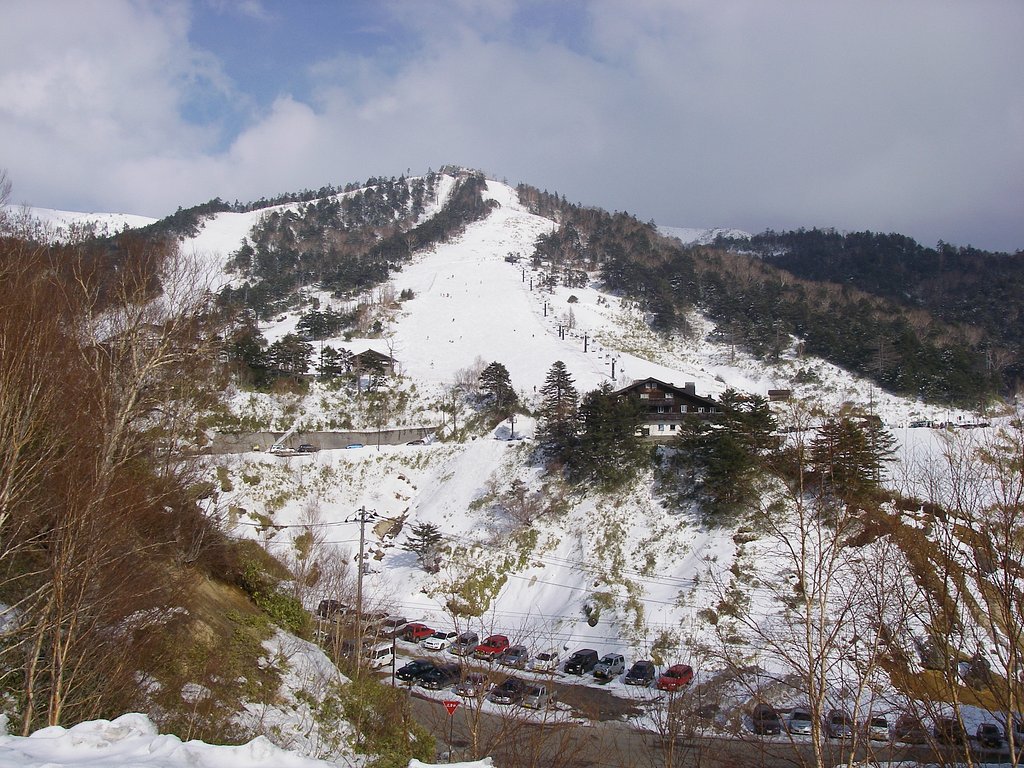 万座温泉スキー場・・・