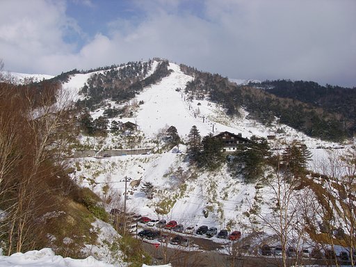 万座温泉スキー場・・・