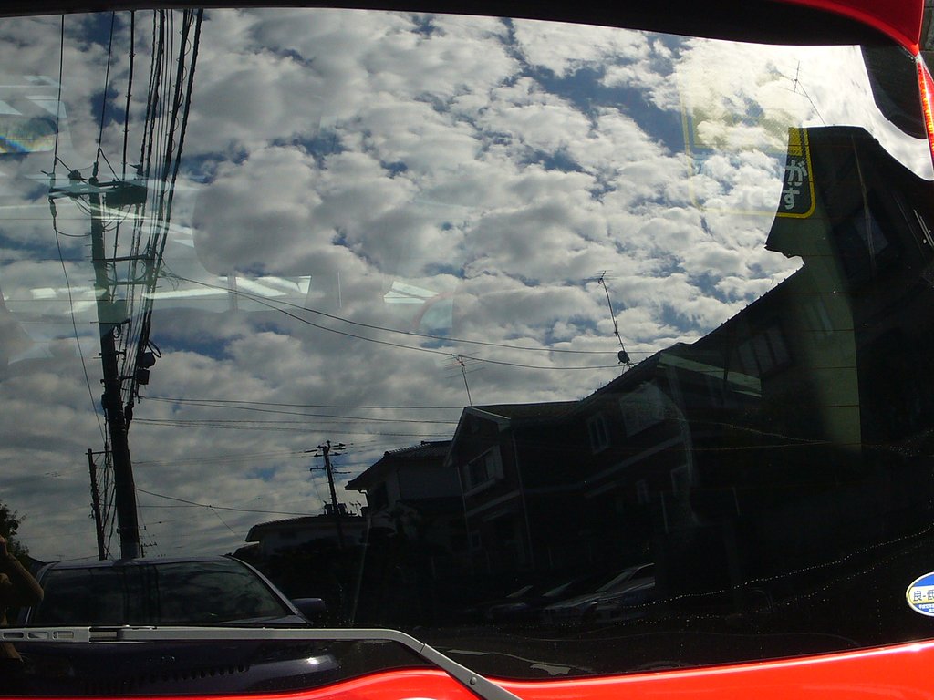 車窓の雲