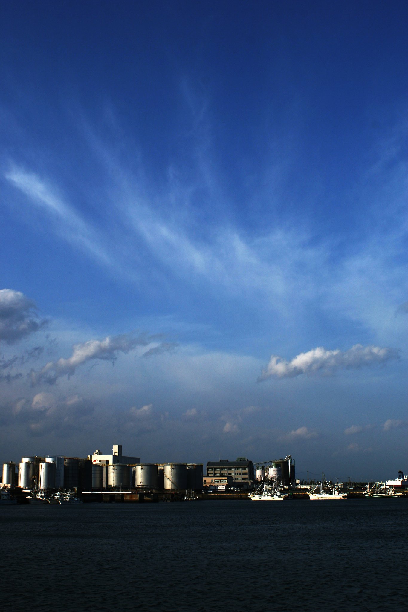 青い空