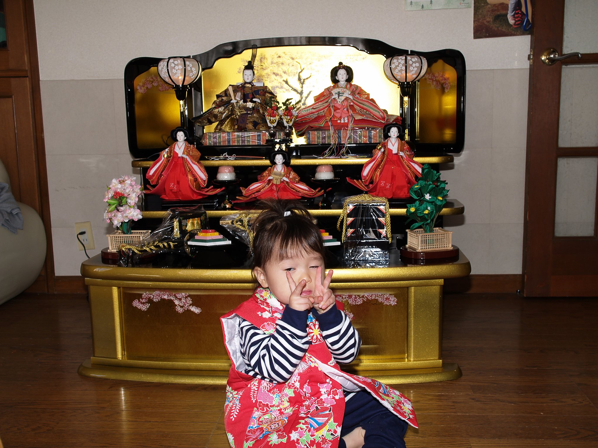 【写楽】灯りを点けましょぼんぼりに♪