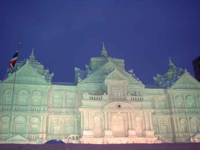 夕方の方が・・（雪シリーズ）