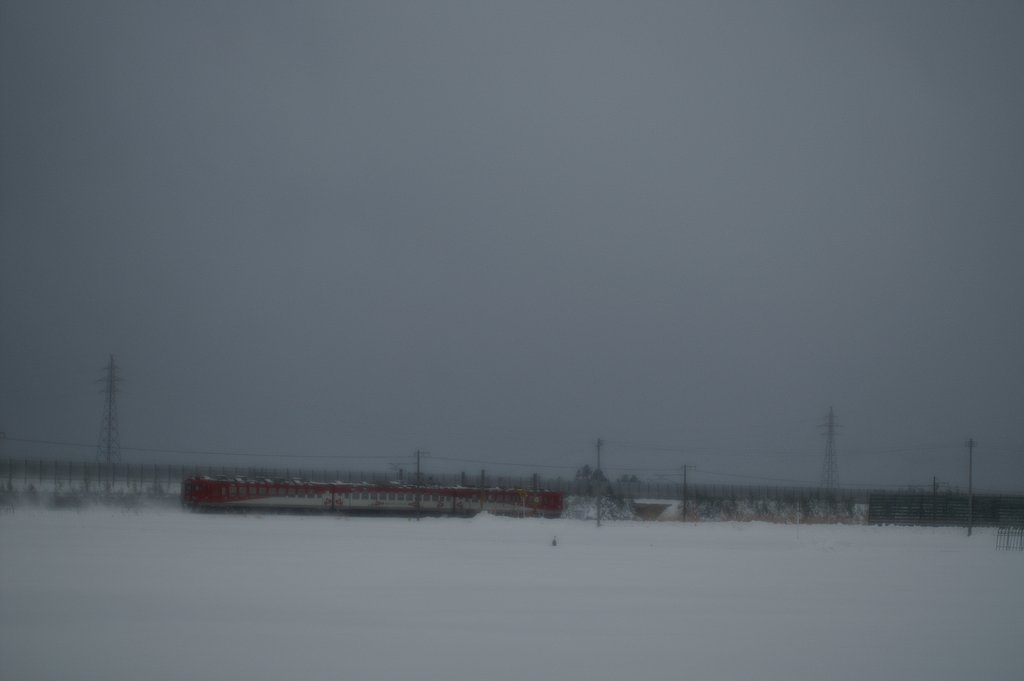 雪の磐越西線