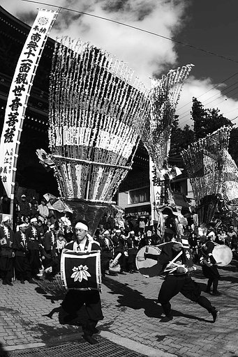 【写楽】モノクロ谷汲踊
