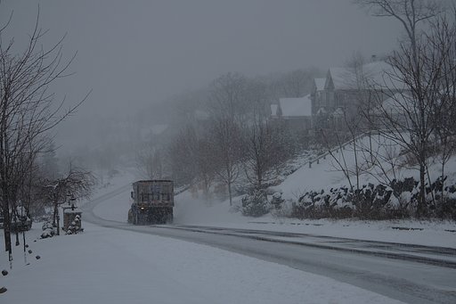 三月の雪