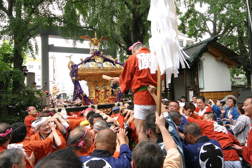 築地　波除神社神輿