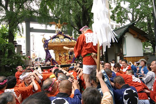 築地　波除神社神輿