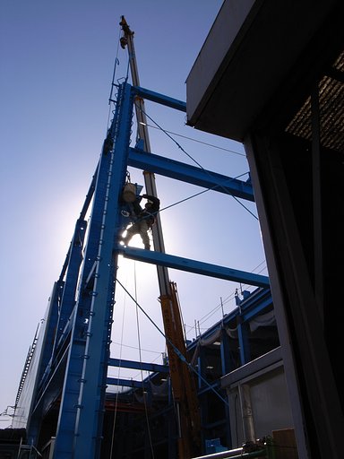 【写楽】建設作業
