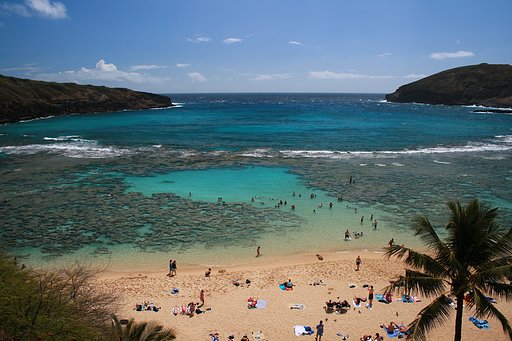 ハナウマ湾全景
