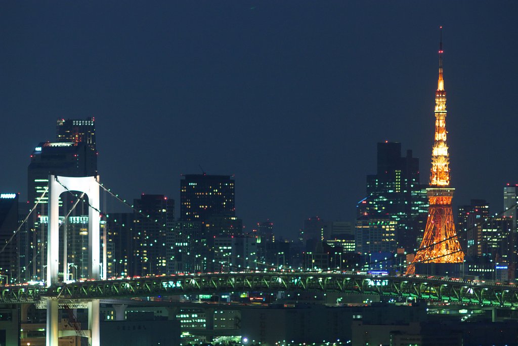 お台場の夜景
