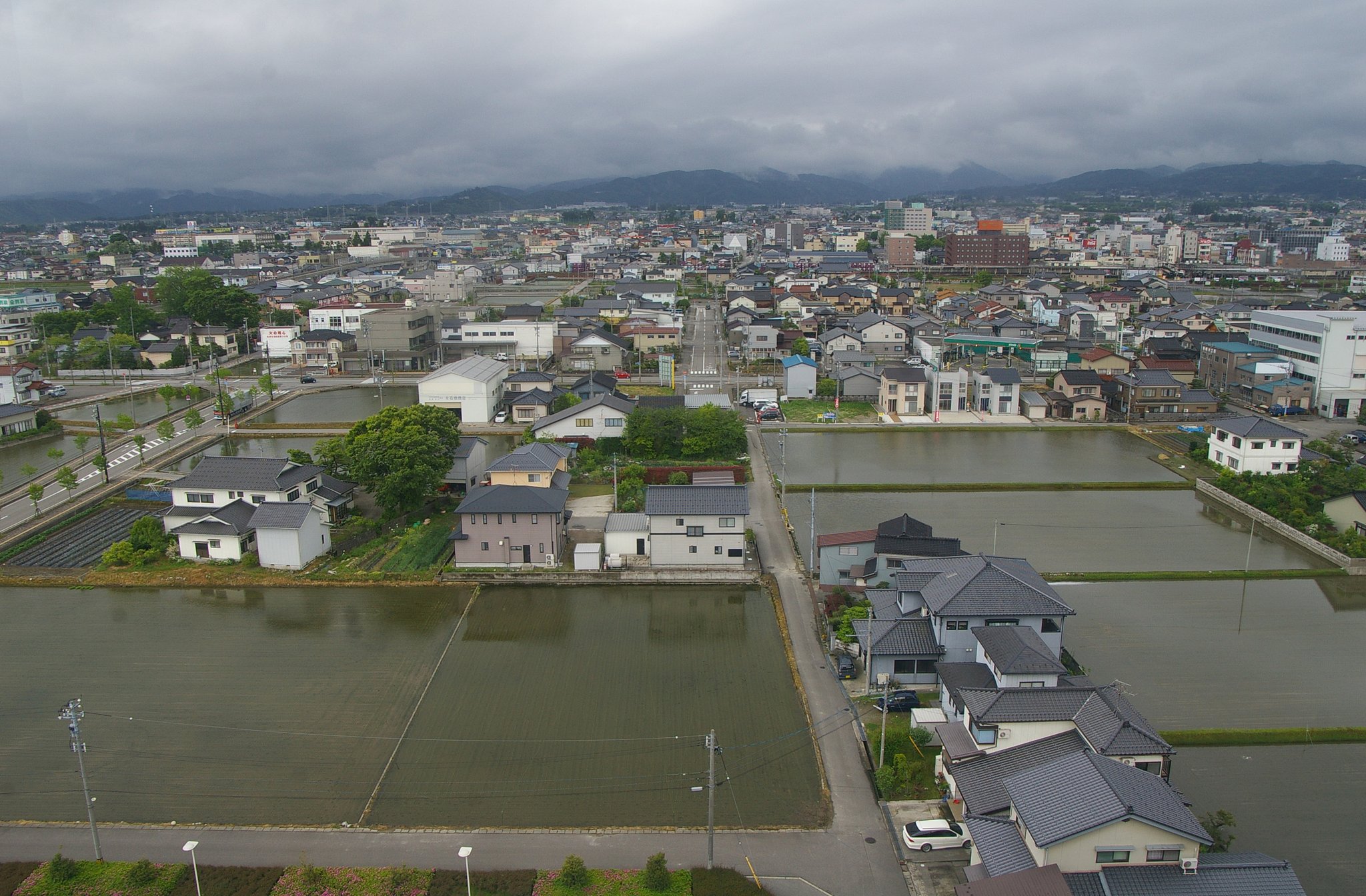 もっと山が見えたらいいんだけど